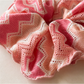 Gifty - Large Ruffled Openwork Detail Scrunchie