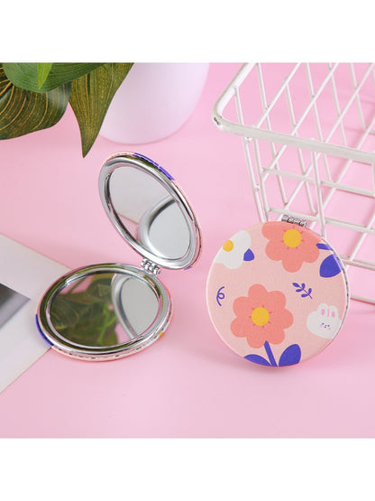 Mirroray - Double Sided Round Sunflower Folding Mirror