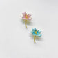 Brovia - Pastel Blossom Stem Brooch