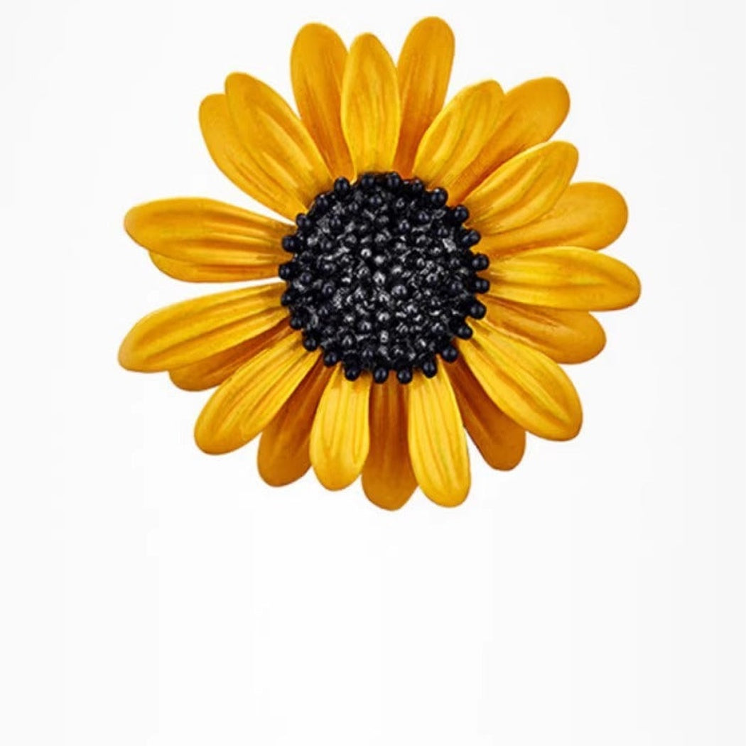 Brovia - Yellow Daisy Brooch