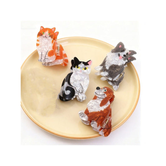 Beau - Acrylic Animal Claw Clips, overview
