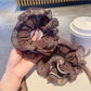 Gifty - Vintage Lace Trim Hair Scrunchie