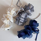 Beau - Sweet Ruffle Bow Fabric Banana Clip