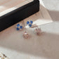 Earedge - Floral Burst Cluster Stud Earrings, overview