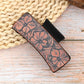 Vintage western print hair claw - floral alternate view