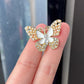Brovia - White Layered Butterfly Brooch - view 2