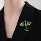 Brovia - Winged Dragon Brooch - view 2
