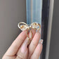 Brovia - Loop Bow Drop Brooch - view 2
