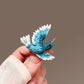 Brovia - Flying Hummingbird Brooch - view 2