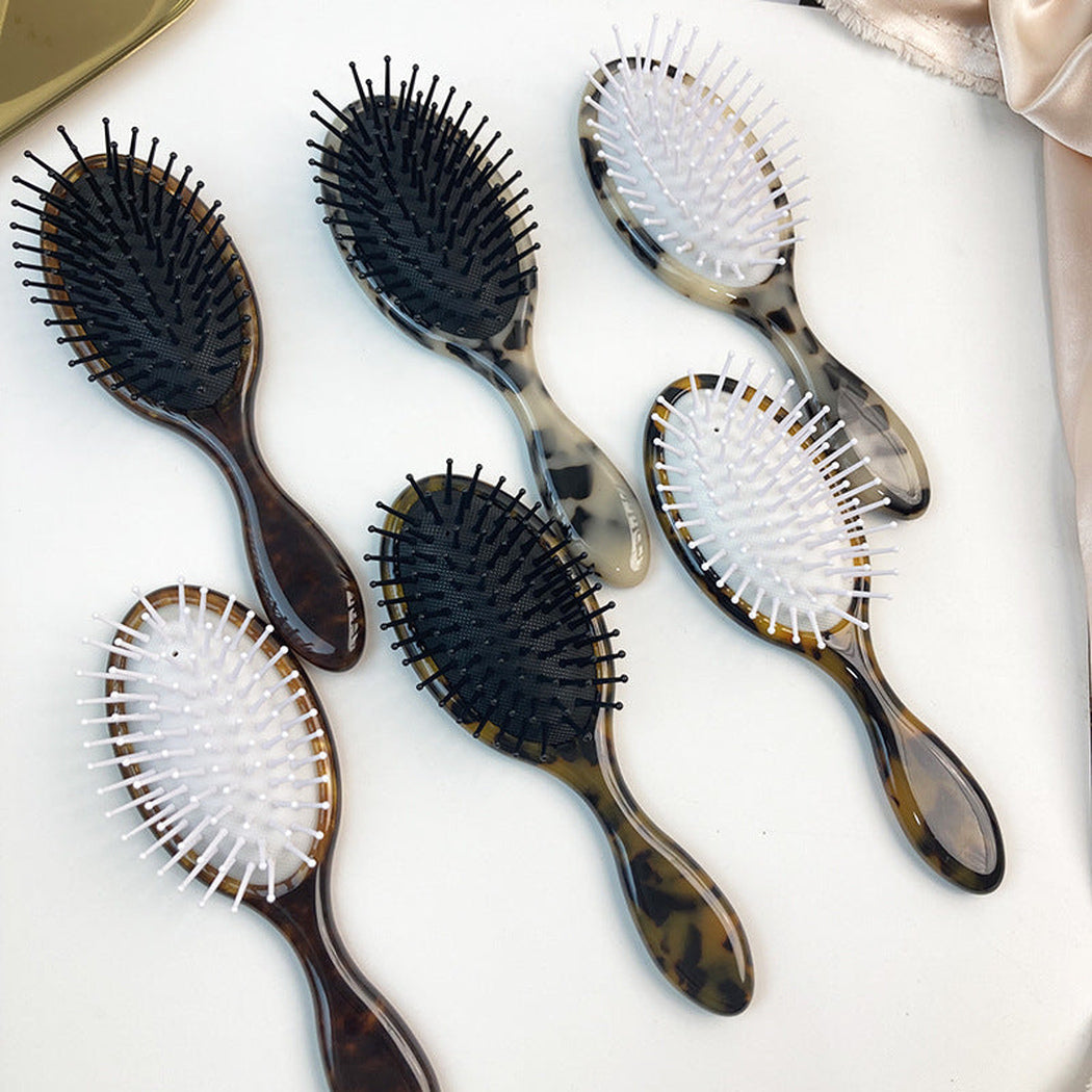 Product view of hair brush