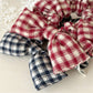 Gifty - Plaid Bow Hair Tie