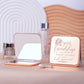 Mirroray - Square Alloy Folding Travel Makeup Mirror