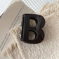 Beau - Minimalist B Shaped Hair Claw Clip
