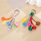 Keypus - Colorful Round Nylon Woven Ball Bag Charm