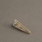 Beau - Floral Openwork Triangle Hair Clip, detail view