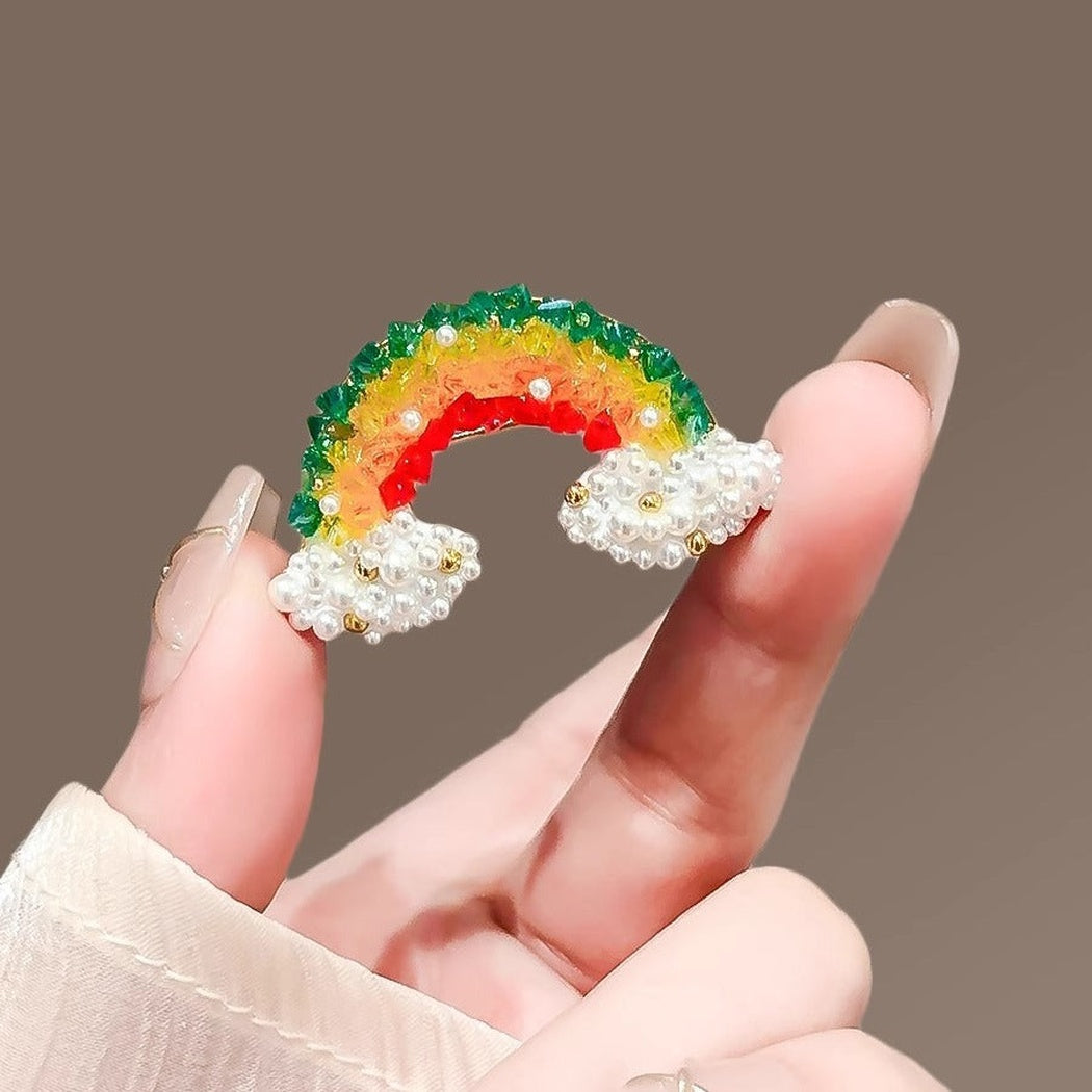 Brovia - Rainbow Cloud Brooch - view 3