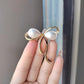 Brovia - Loop Bow Drop Brooch - view 3