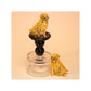 Beau - Cute Yellow Dog Hair Clip, detail view