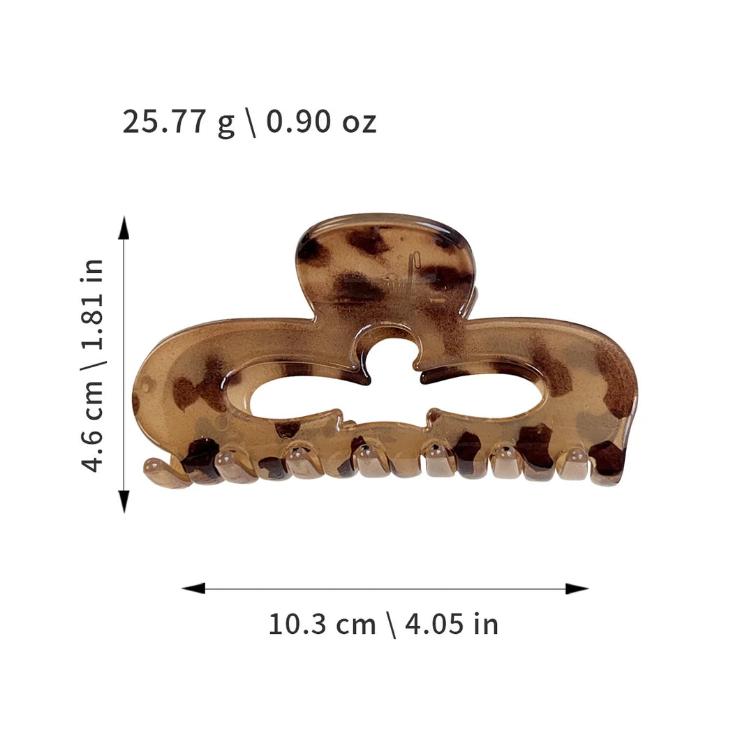 Beau - Tortoiseshell Openwork Hair Claw | retained source image | source 04