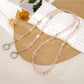 Keypus - Acrylic Heart Beaded Crossbody Phone Chain