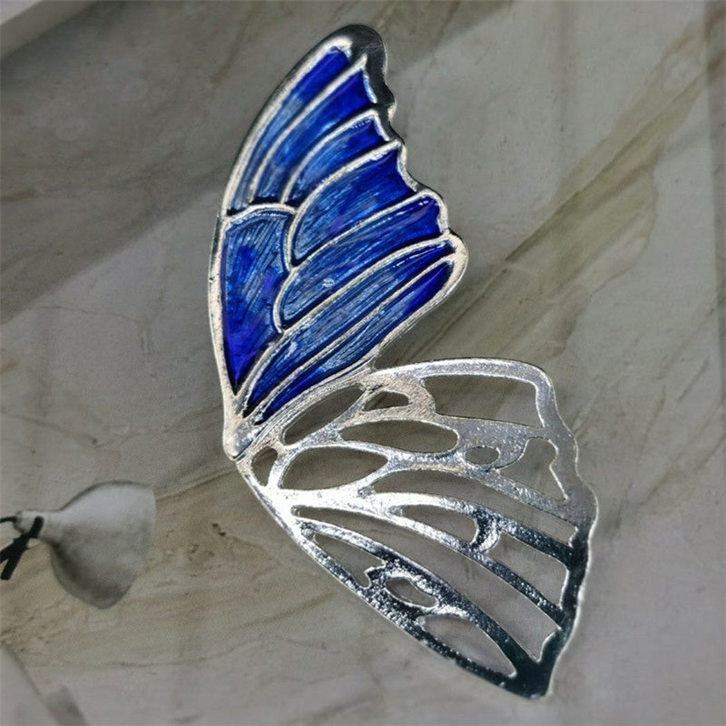 Brovia - Two-Tone Butterfly Wing Brooch - view 4
