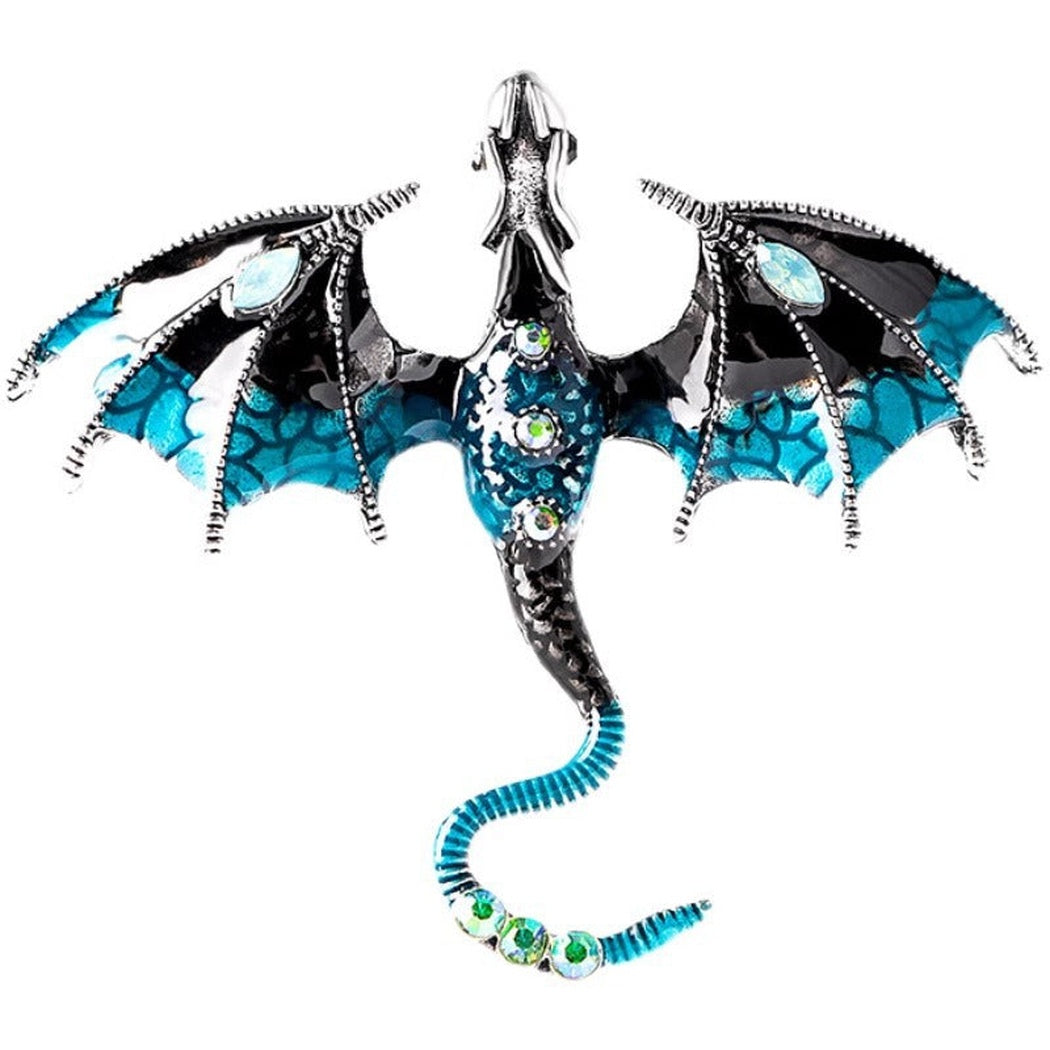 Brovia - Winged Dragon Brooch - view 4