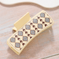 Beau - Neutral Western Print Hair Claw - independent variant view