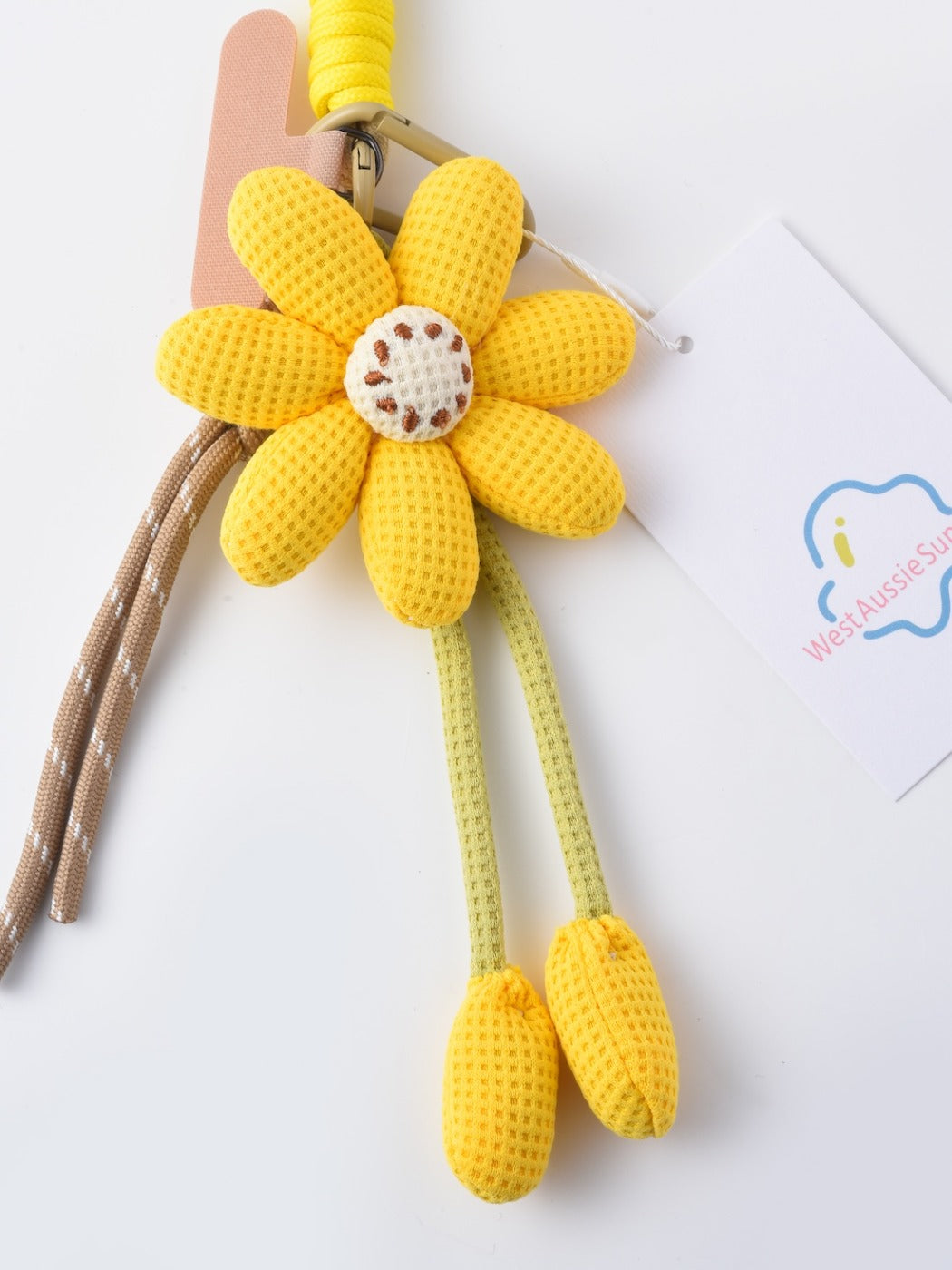 Keypus - Cute Bright Colorful Sunflower Keychain
