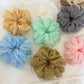 Gifty - Polyester Polka Dot Mesh Hair Tie Scrunchie