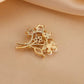 Brovia - Floral Bouquet Brooch - view 5
