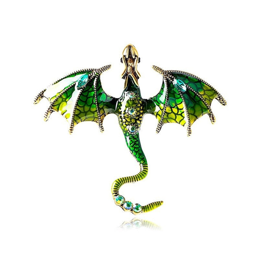 Brovia - Winged Dragon Brooch - view 5