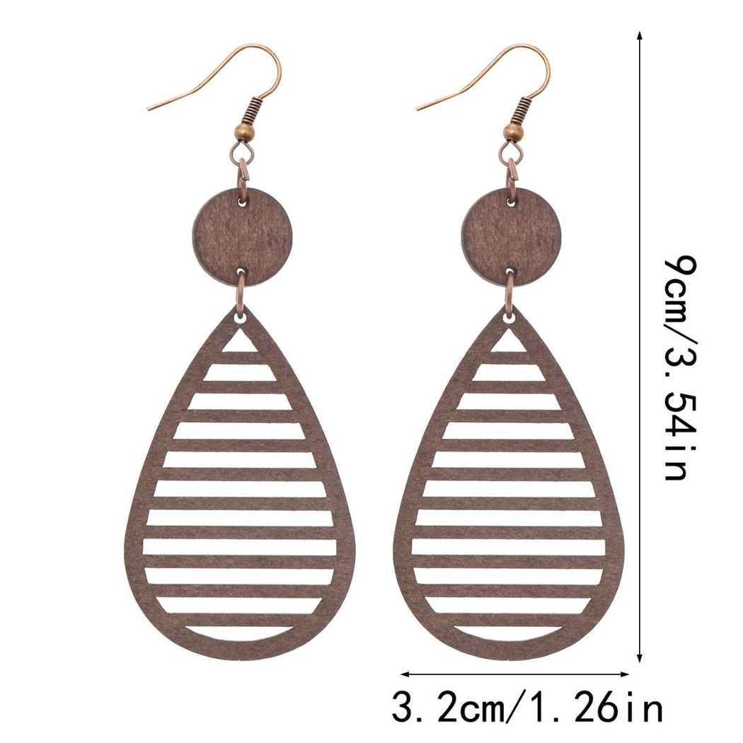 Product view of earrings