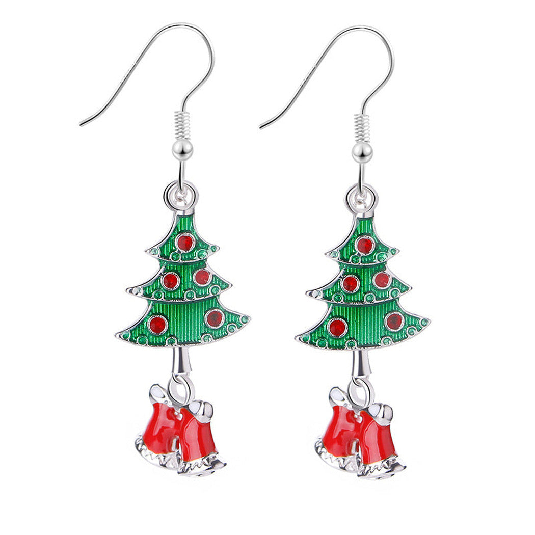 Earedge - Christmas Icon Drop Earrings, variant view