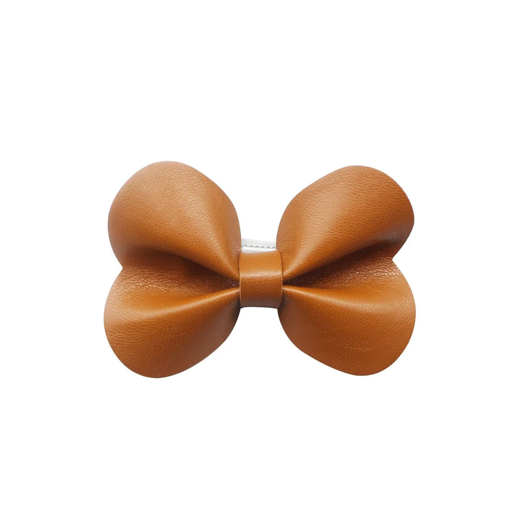 Beau - Solid Bow Elongated Barrette | retained source image | source 05