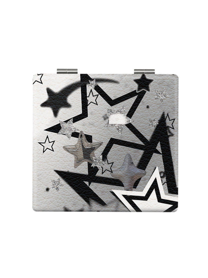 Mirroray - Y2K Style Folding Glass Compact Mirror