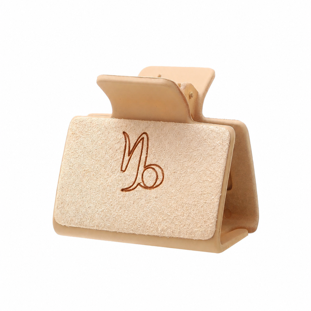 Western zodiac symbol hair claw - 90344