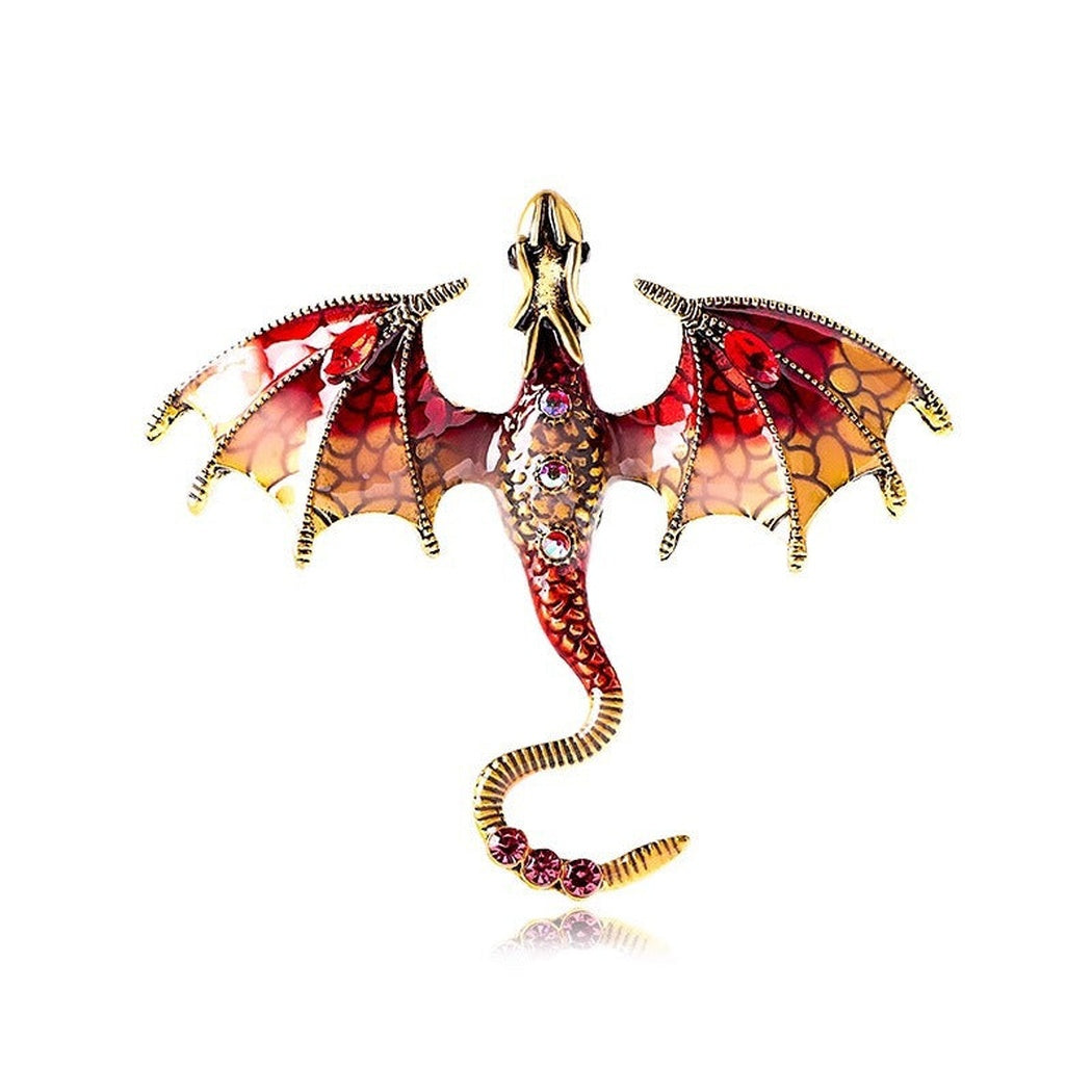 Brovia - Winged Dragon Brooch - view 6