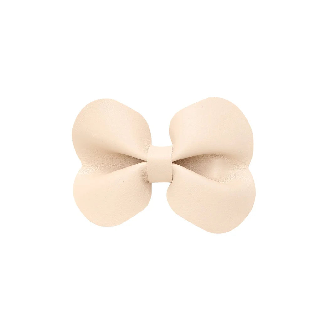 Beau - Solid Bow Elongated Barrette | retained single-variant image | source 06