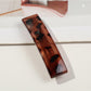 Beau - Retro Leopard Print Hair Clip