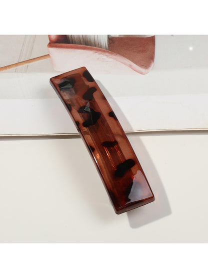Beau - Retro Leopard Print Hair Clip