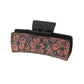 Vintage western print hair claw - 90030