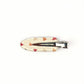 Beau - Heart Raindrop Print Snap Hair Clip, variant view