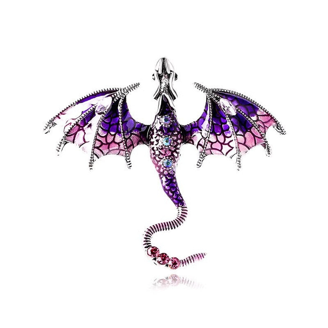 Brovia - Winged Dragon Brooch - view 7