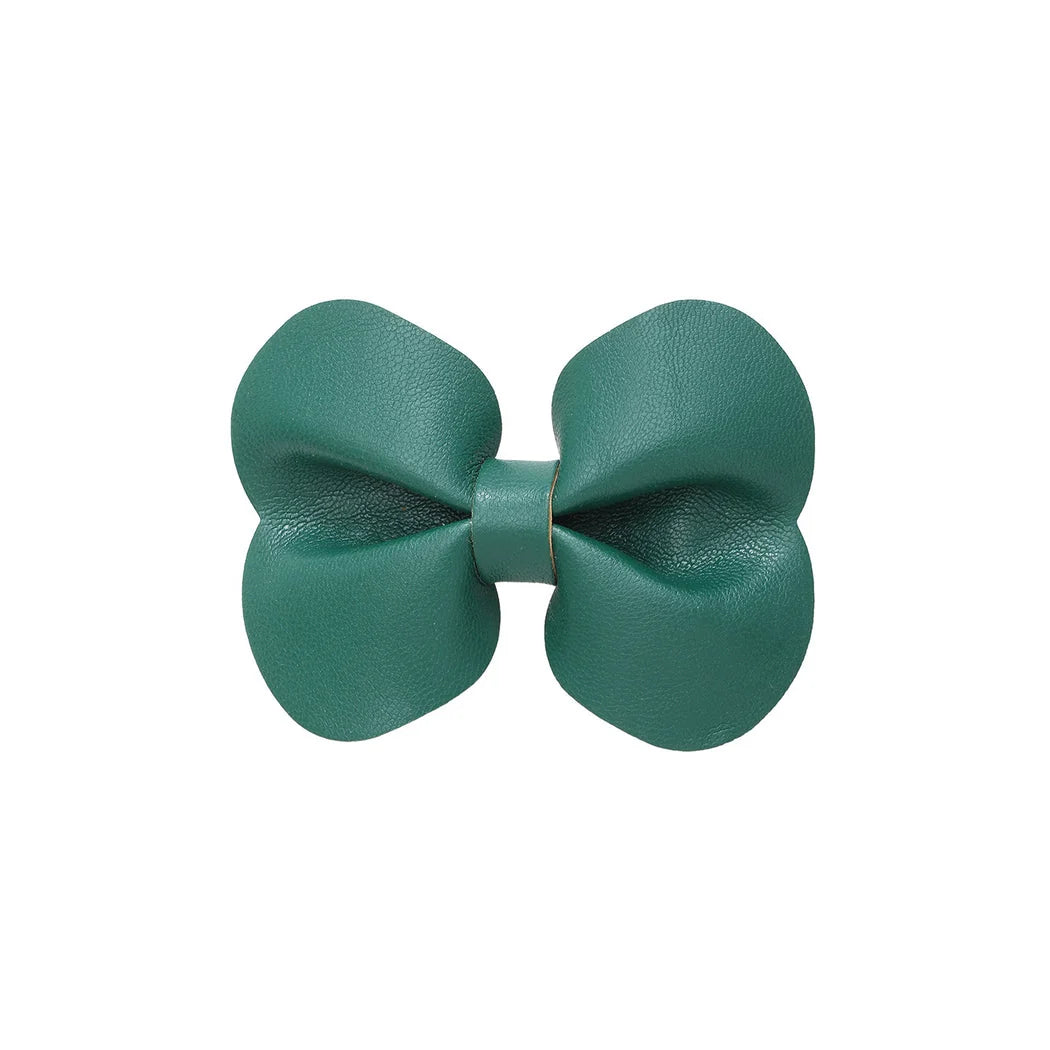 Beau - Solid Bow Elongated Barrette | retained single-variant image | source 07