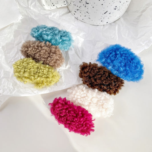Beau - Sweet Style Plush Hair Clip Set