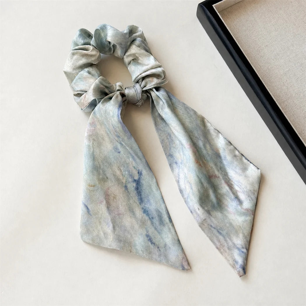 Gifty - Watercolor Ribbon Tail Scrunchie | retained single-variant image | source 08