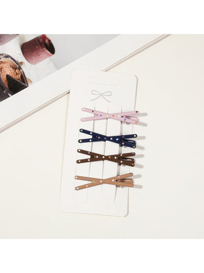 Beau - Cute Geometric Hair Clip Set