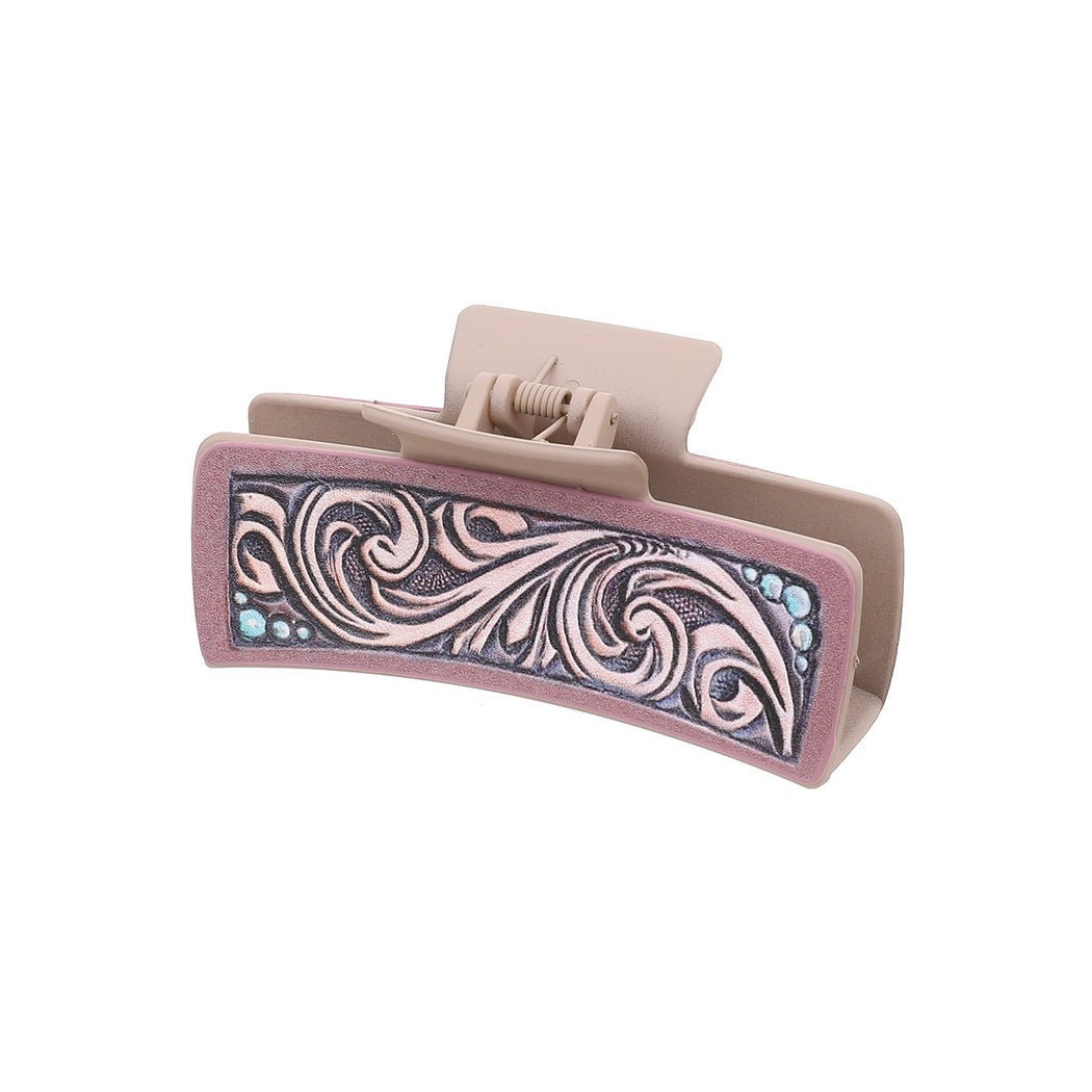 Beau - Cactus Sunflower Letter Hair Claw - variant 47520649281707