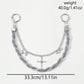 Keypus - Y2K Heart Chain Decorative Bag Charm Keychain
