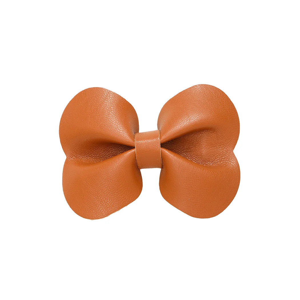 Beau - Solid Bow Elongated Barrette | retained single-variant image | source 09